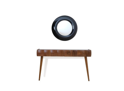Console Chest of drawers Modern Wood Console table with Mirror Luxury Living room